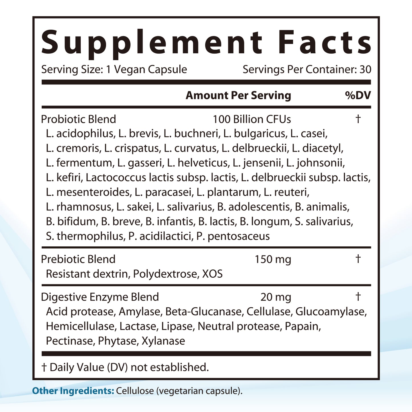 Probiotic 100 Billion 36 Strains